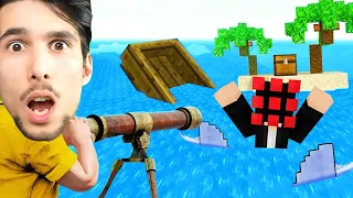 HO SCOPERTO COME LASCIARE L' ISOLA di MINECRAFT!!