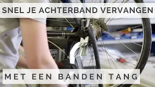 Vorkuitzetter - Fiets achterband vervangen met professionele bandentang