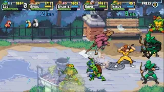 Teenage Mutant Ninja Turtles Shredder's Revenge : 4 - 5 Players Gameplay Walkthrough FULL GAME