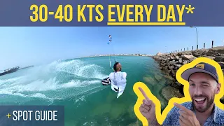 30-40Kts EVERY DAY* 🔥 | Big Air in Masirah Island + Spot Guide