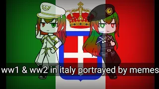 Garchaclub countryhumans rate clip ww1 & ww2 in italy portrayed by memes