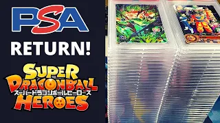 SO MANY PSA 10s! 🔥🔥🔥 Super Dragon Ball Heroes PSA Card Return