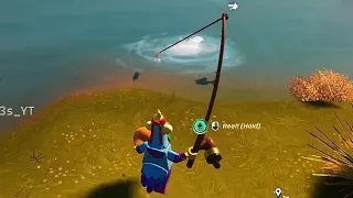How to Fish using a Bait Bucket LEGO Fortnite