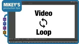 Seamless Video Loop with After Effects tutorial