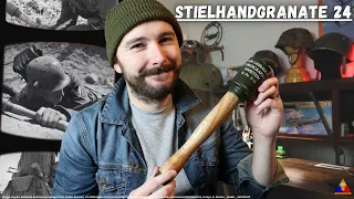 German "Potato Masher" WWII Stick Grenade | How it Works