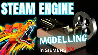 Steam Engine Modelling | TIME LAPSE | 3D Render for beginners