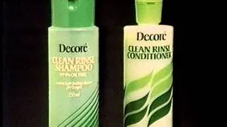 Decore Clean Rise Shampoo and Conditioner (1982)