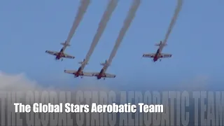 Global Stars Aerobatic Team - Shuttleworth Vintage Airshow 2019