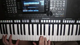 Yamaha PSR s775 Один лишь раз сады цветут