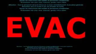 Animation - Evacuation SGC - Stargate SG1 (EVAC)