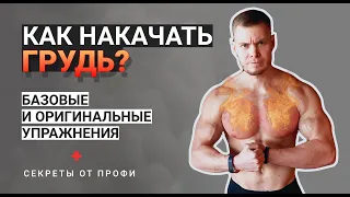 КАК НАКАЧАТЬ ГРУДЬ? | ТОП 6 упражнений на грудные мышцы