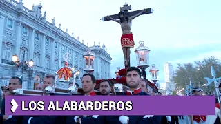 Procesión del Cristo de los Alabarderos 2024 en Madrid