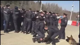 ПОЛИЦИЯ И ОМОН ЖЕСТОКО РАЗГОНЯЮТ ПРОТЕСТУЮЩИХ ПРОТИВ СВАЛКИ В ВОЛОКОЛАМСКЕ!! 15.04.2018