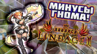 МИНУСЫ ГНОМА Lineage 2 Essence IMStaFF