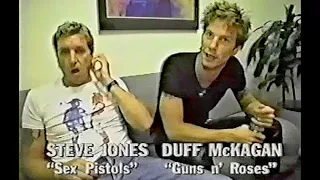 Duff McKagan & Steve Jones interview 1996