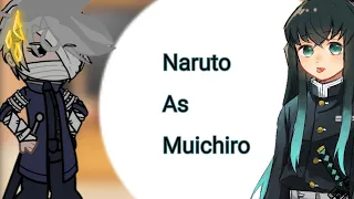 ✨Team 7 react to Naruto as Muichiro(Demon slayer Au){English/German}✨