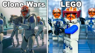 Iconic Clone Wars Scenes in LEGO