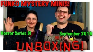 UNBOXING! Funko Mystery Minis (12 Minis) - Horror Classics Series 3