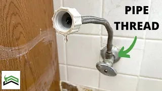 Toilet Water Supply Valve Replacement | Can't Turn Off Water