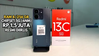 REDMI 13C 5G JUGA RILIS !! HARGA 1 JUTAAN CHIPSET 5G RAM 8/256 GB - INILAH SPESIFIKASI DAN HARGANYA