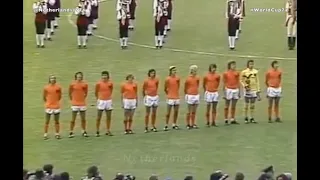 National anthem Netherlands before final #WorldCup74