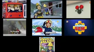 Fireman Sam all European Portugese intro's mashup