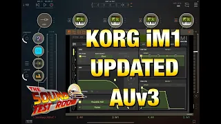 KORG iM1 - Massive Update - Now AUv3 - This is Awesome - Demo for the iPad