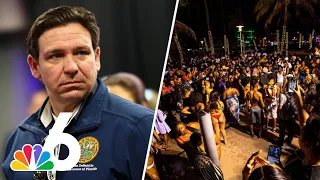 DeSantis cracks down on spring break in Miami Beach, plans to send more law enforcement