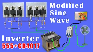 How to make 12V DC to 220V AC Inverter | Inverter 3000 Watt, Pure Sine Wave | 12V 220V Inverter,50hz