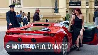 MONACO LUXURIOUS BILLIONAIRE LIFESTYLE 2024 #monaco #billionaires #supercars #carspotting