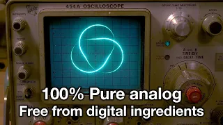 Knotty Analog Oscilloscope Art