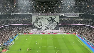 Madrid Anthem at the Santiago Bernabeu | Hala Madrid y nada màs | Real Madrid vs ATM (4/2/2024)