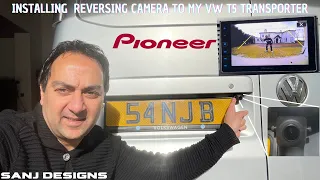 Pioneer Reversing Camera Install and Review | Part 5 | T5 Camper Conversion