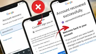 How to Recover Gmail Account without Verification Code Password & Phone Number 2023