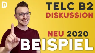 telc B2 mündliche Prüfung Teil 2 Diskussion [ Beispiel ] Übungstest 2019