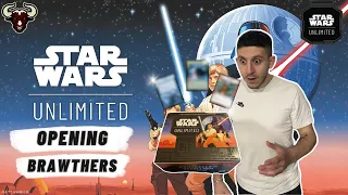 1ère ouverture de display Star Wars Unlimited !!!
