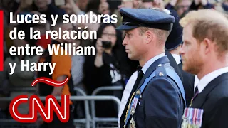 Una línea de tiempo de la cambiante relación de los príncipes William y Harry