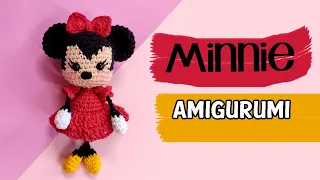 minnie bambola amigurumi