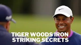 Tiger Woods and Collin Morikawa's Iron Striking Secrets
