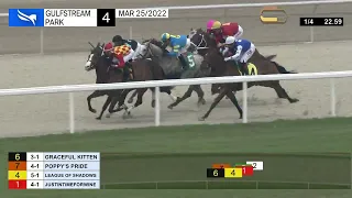 Gulfstream Park March 25, 2022 Race 4