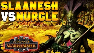Slaanesh vs. Nurgle Battle Trailer + Roster Tease | Total War: Warhammer 3