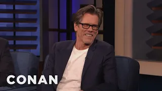 Kyra Sedgwick Wasn't Into Kevin Bacon When They First Met | CONAN on TBS
