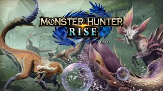 Monster Hunter Rise Demo Gameplay