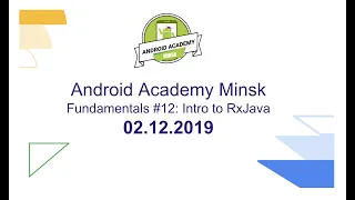 Intro to RxJava, Vasya Drobushkov - Android Developer@Easybrain