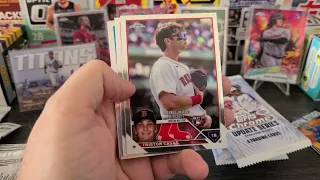 2023 Topps Chrome Update release day! And we pulled a huge rookie auto!