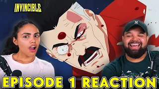 WHAT JUST HAPPENED! Invincible Episode 1 Reaction