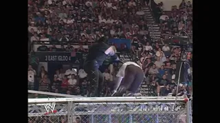 Iconic moment: The Undertaker Throws Mankind off the top of the Cell WMIH #2