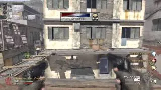 Call Of Duty : Modern Warfare 2 : Sick Throwing Knife Across The Map w/ Reactions.