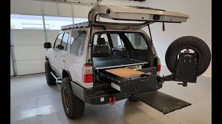 Air Down Gear Up 3rd Gen 4Runner Sleeping Platform and Drawers