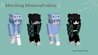 matching minecraft skins  // * with all the links *